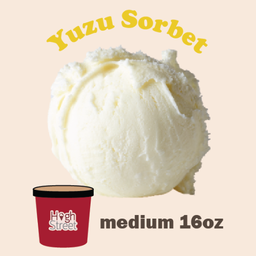 Yuzu sorbet (Medium)