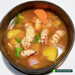 ต้มสับปะรดหมึกไข่