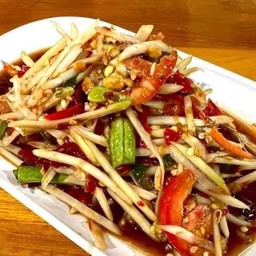 ลาบยโสธร (ร้านสาวปากแดง)
