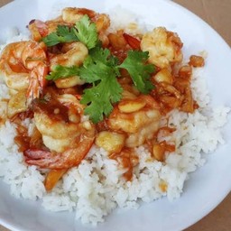 กุ้งทอดกระเทียม