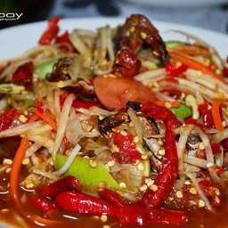ส้มตำปูปลาร้า