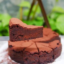 เค้กช็อคโกแลตไร้แป้ง (ช็อคโกแลตแท้)