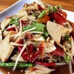 ตำหมูยอ