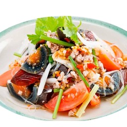 ยำ ไข่เยี่ยวม้า