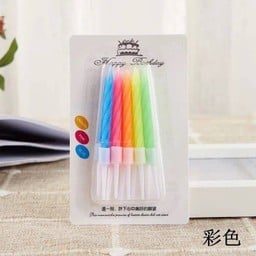 เทียนหลากสี