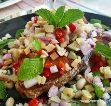 ปลาอินทรีย์สดลุยสวน