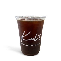 Iced Black Coffee Honey Lemon