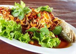 ปลาช่อนลุยสวน