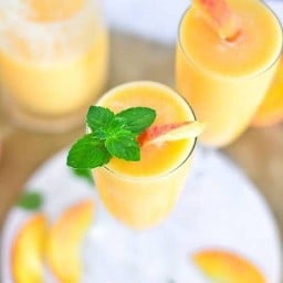 มะม่ววพีชสมูทตี้