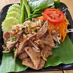 ลาบตับหวาน เนื้อ