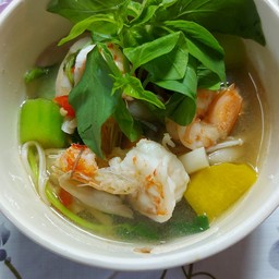 ขวัญดาวแกงลาวเด็ด ตลาดนัดป้าพร