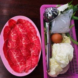 จิ้มจุ่มเนื้อใบพาย