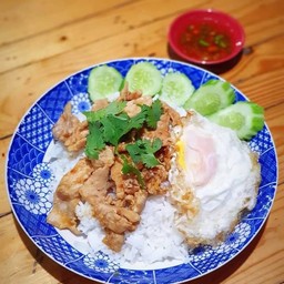 กะเพราจานด่วน ดอนหัวฬ่่อ