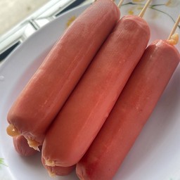 ไส้กรอกรมควันหนังกรอบ (จัมโบ้)