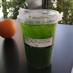 ชาเขียวมะนาว Lemon Green Tea (cold)