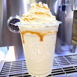 นมสดคาราเมลปั่น