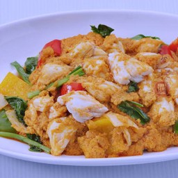 เนื้อปูผัดผงกระหรี่