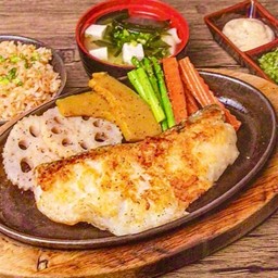 Snow fish steak (set)