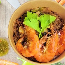 กุ้งอบวุ้นเส้น