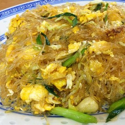 ผัดวุ้นเส้นเต้าหู้