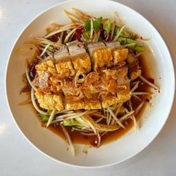 ตำหมูกรอบ