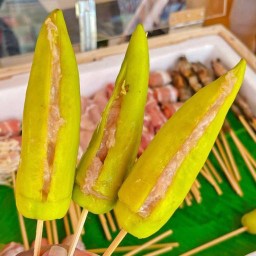 พริกหยวกยัดไส้หมูเด้ง