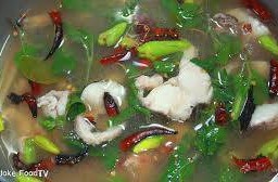 ต้มยำหัวพุงปลาช่อน