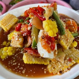 ข้าวโพดไข่เค็ม