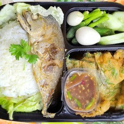 ชุดน้ำพริกกะปิแบบจัดเต็ม