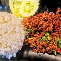 ข้าวกระเพราหมู