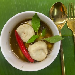 ลูกชิ้นปลา2ลูก