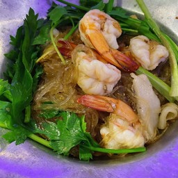กุ้งอบวุ้นเส้น