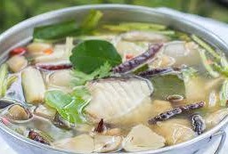 ต้มยำเนื้อปลาเก๋า