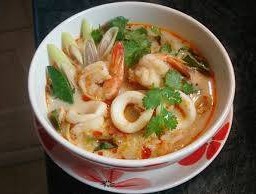 ต้มยำกุ้ง+หมึก