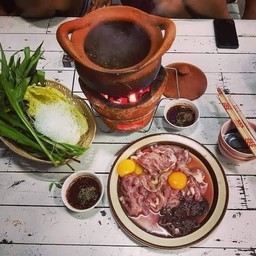 จิ้มจุ่มหมูเนื้อชุดให่ญ