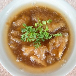 กระเพาะปลาน้ำแดง ล้วน