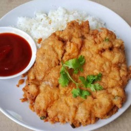 ข้าวไข่เจียวหมูสับ