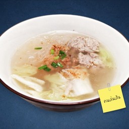 ต้มจืดวุ้นเส้นหมูสับ