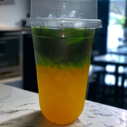 ชาเขียวน้ำส้ม