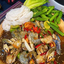 ร้านเจ๊มิ้น ส้มตำ&ยำแซ่บ นครพนม หมู่บ้านชีวาโฮม คลอง4