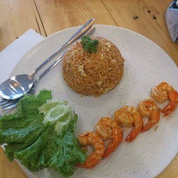 ข้าวผัดมันกุ้ง