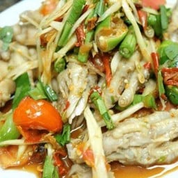 ตำปูปลาร้าขาไก่