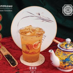 ชาเลมอนดอกเหมยเย็น พร้อมเยลลี่ดอกเหมย