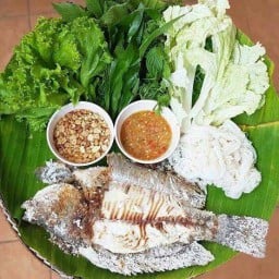 ชุดปลานิลเผา