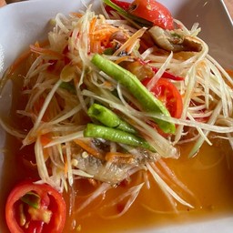 ตำคอหมูย่าง