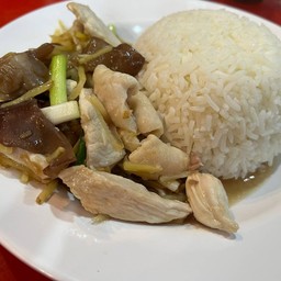 ไก่ผัดขิง