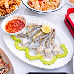 กุ้งแช่น้ำปลา