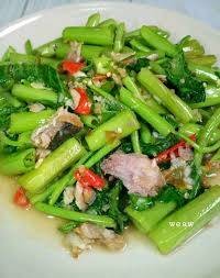 ผักบุ้งปลาเค็ม