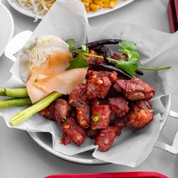 แหนมซี่โครงหมูทอด