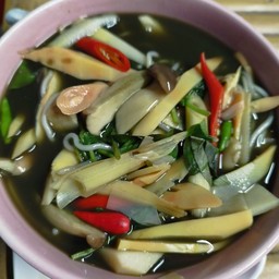 แกงเห็ด+หน่อไม้